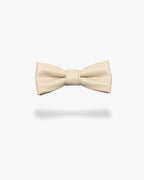 Noeud papillon en cuir | Beige Beige