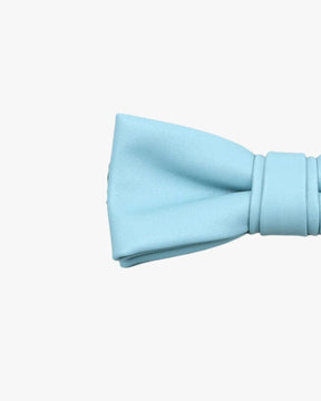 Noeud papillon en cuir | Bleu ciel Bleu ciel