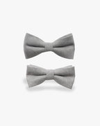 Noeud papillon père & fils | Gris clair Gris