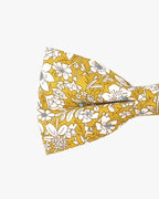 Noeud papillon fleuri | Jaune Jaune