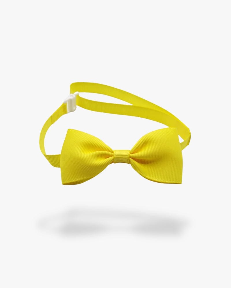 Noeud papillon chien | Jaune Jaune