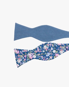 Noeud papillon à nouer | Liberty Bleu