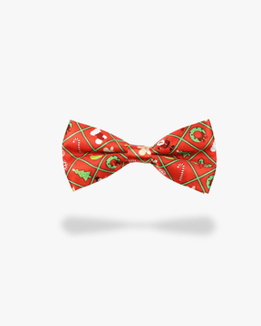 Noeud papillon noël | Motif de noël Rouge