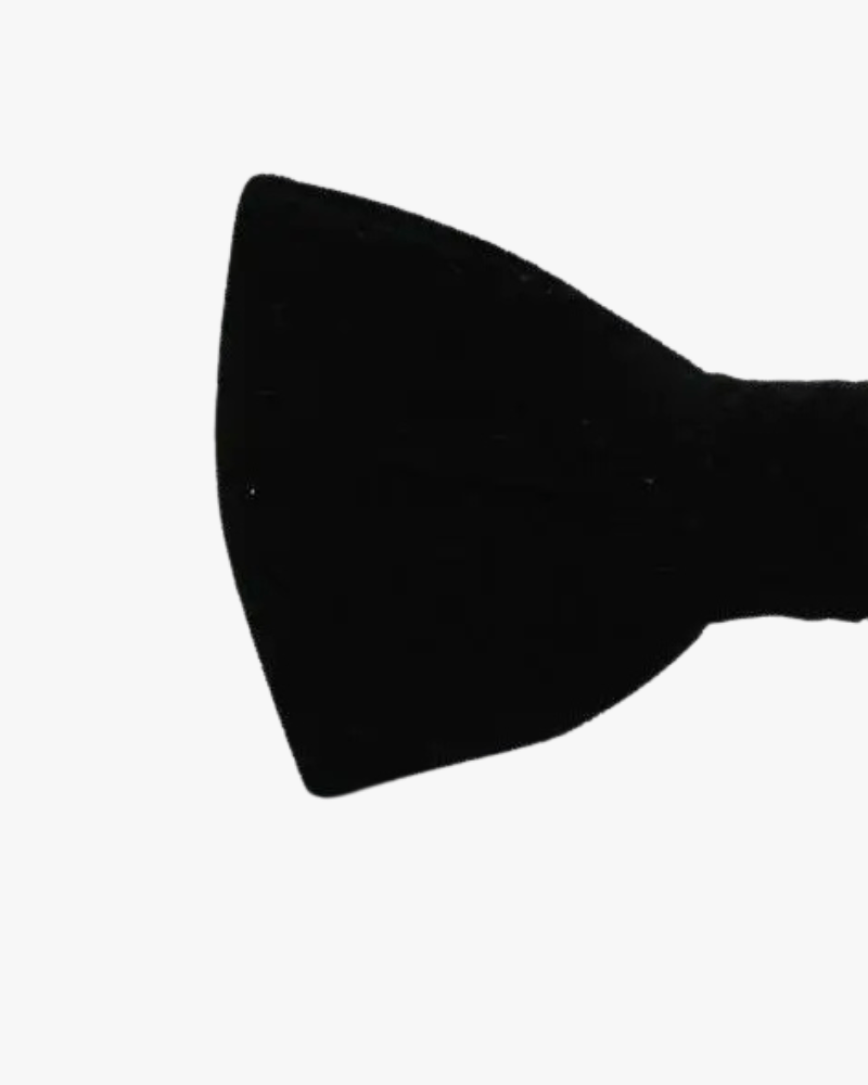 Noeud papillon velours | Noir Noir