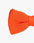 Noeud papillon tricot | Orange Orange