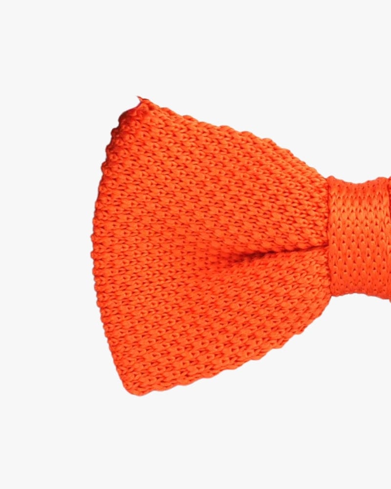 Noeud papillon tricot | Orange Orange