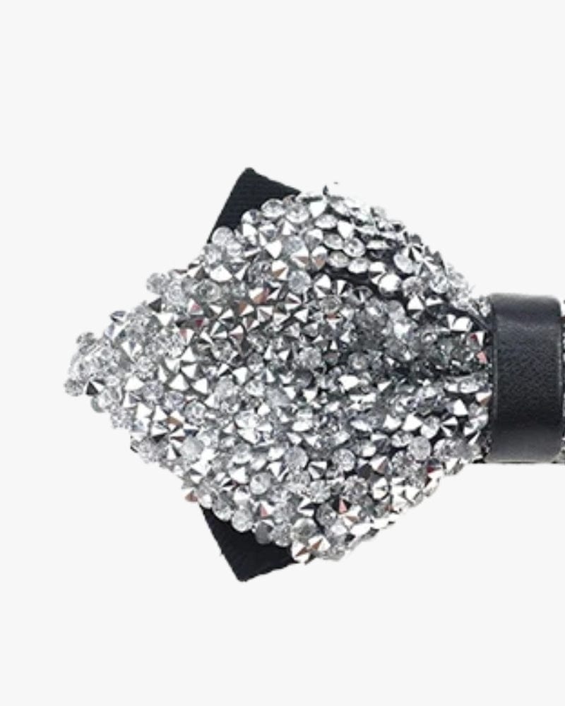 Noeud papillon paillette | Argent Argent