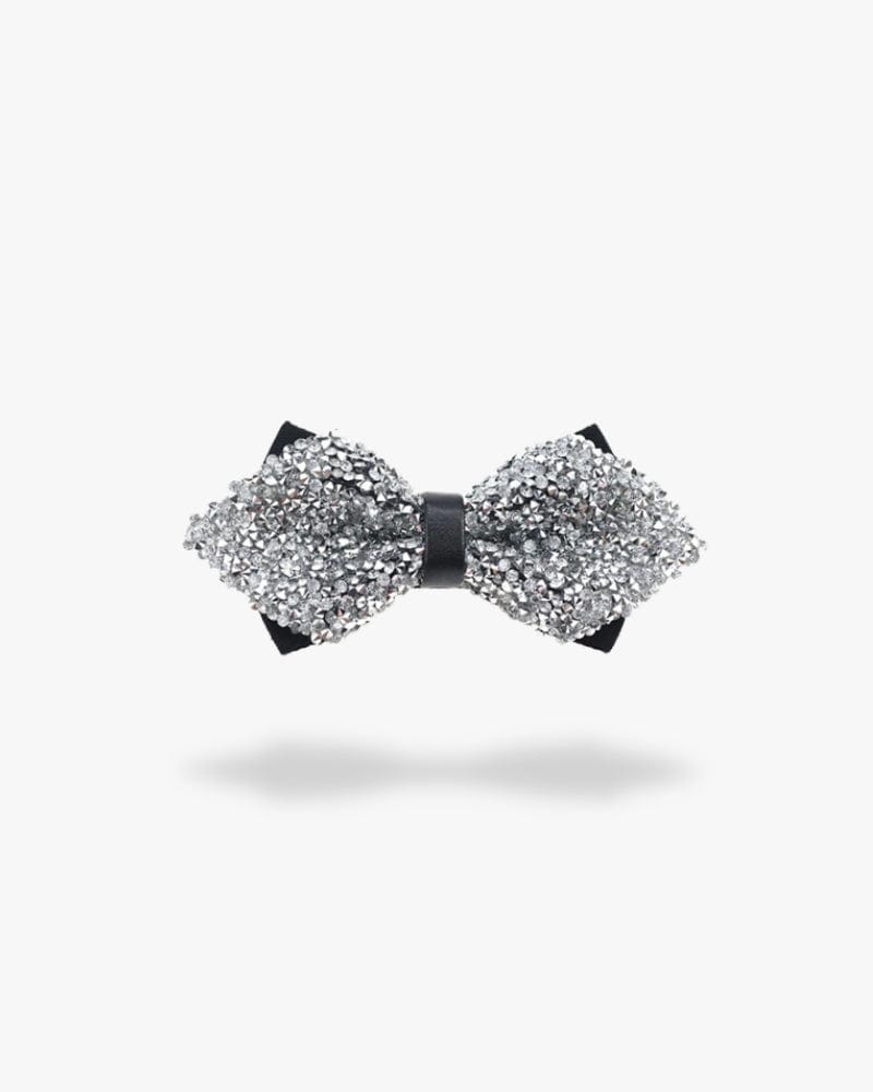 Noeud papillon paillette | Argent Argent