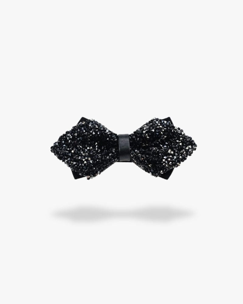 Noeud papillon paillette | Noir Noir