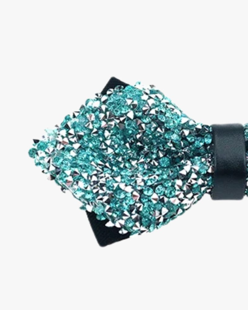 Noeud papillon paillette | Bleu lagon Turquoise