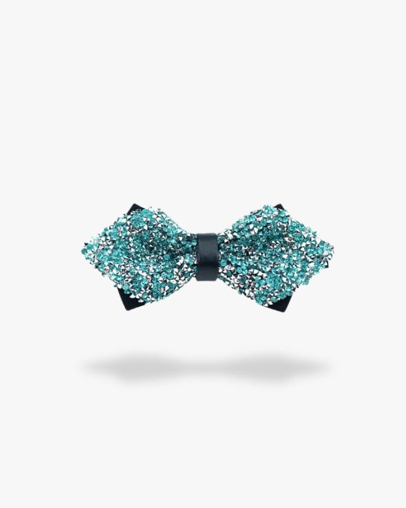 Noeud papillon paillette | Bleu lagon Turquoise