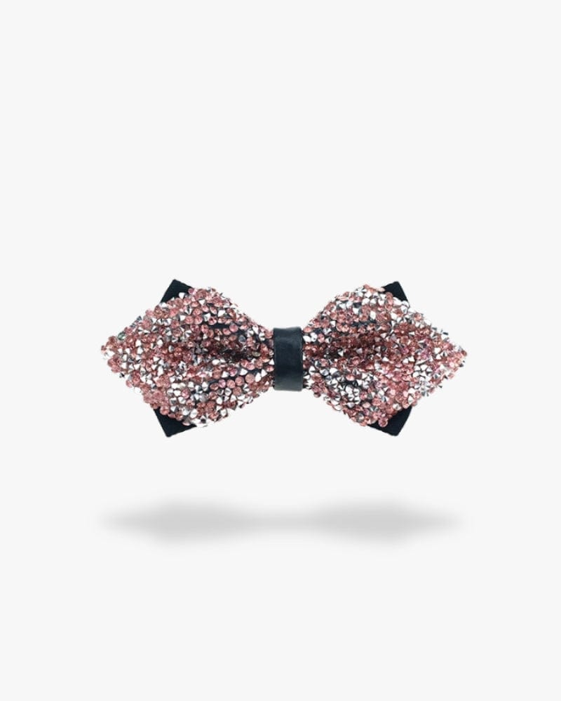 Noeud papillon paillette | Rose pale Rose
