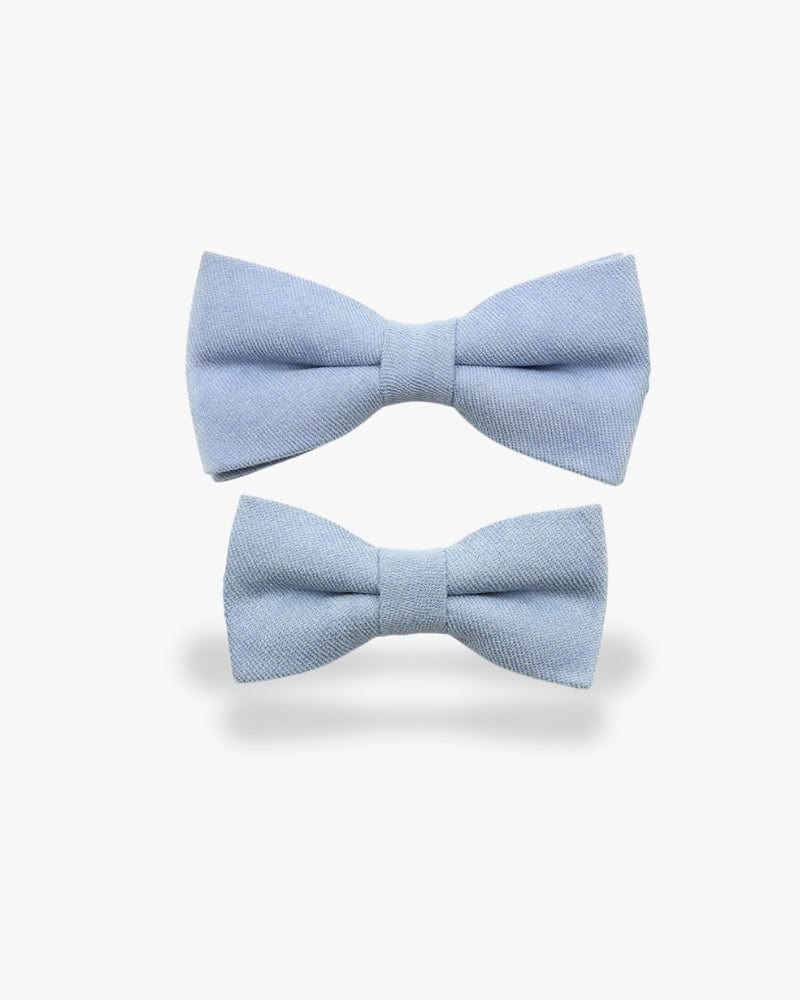 Noeud papillon père & fils | Bleu ciel Bleu ciel