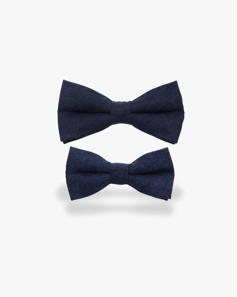 Noeud papillon père & fils | Bleu marine Bleu marine