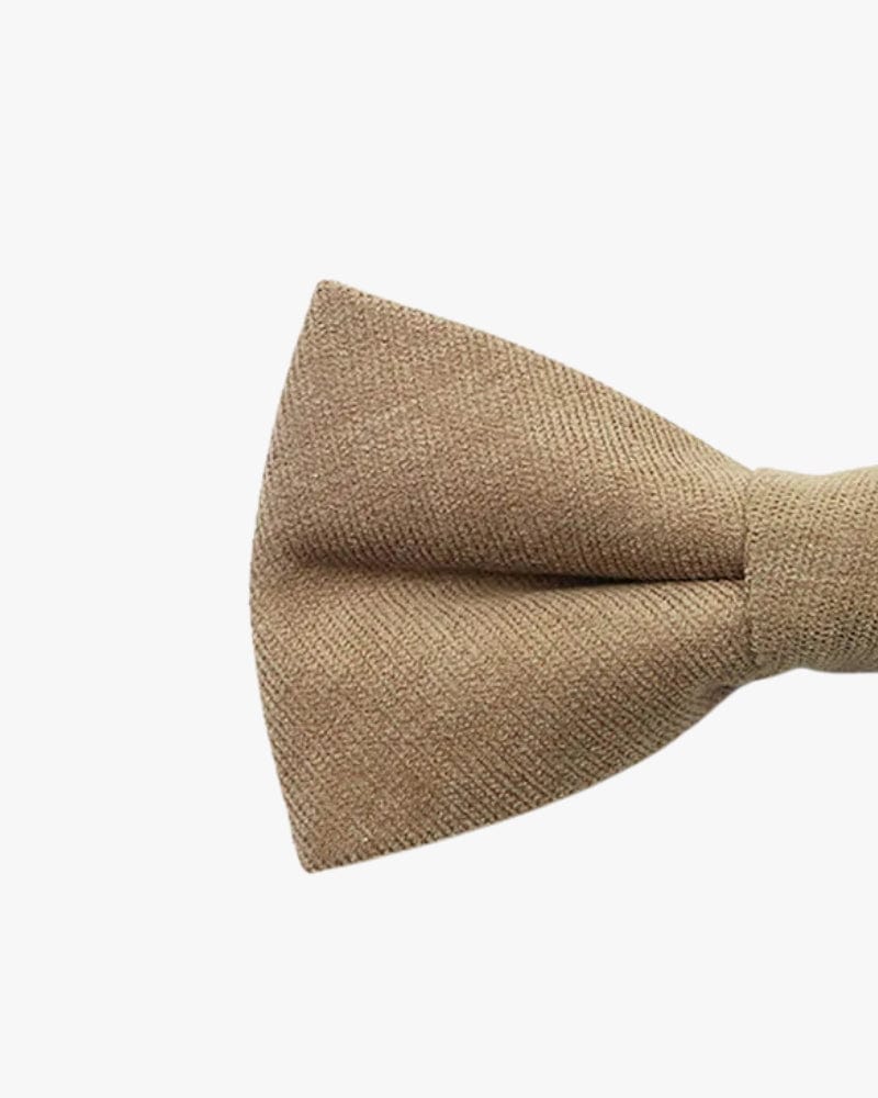 Noeud papillon père & fils | Marron Marron