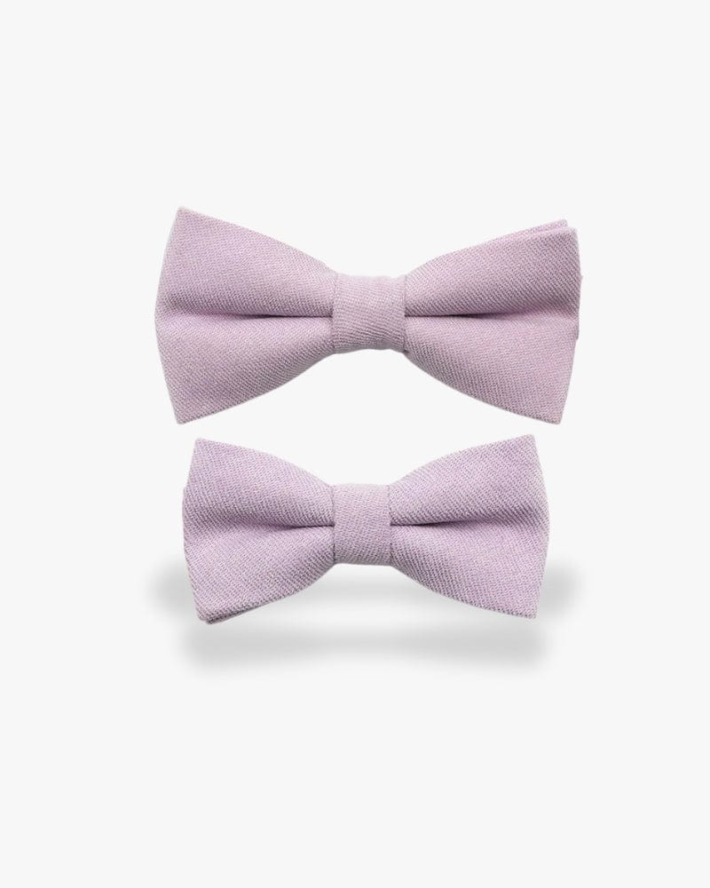 Noeud papillon père & fils | Mauve Mauve