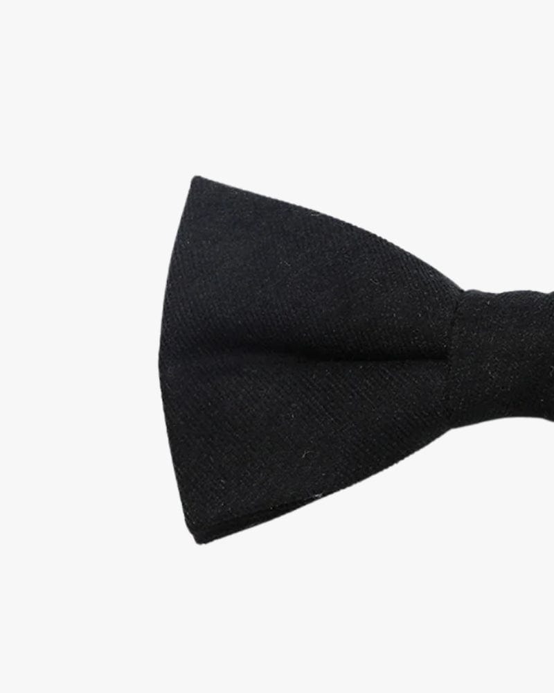 Noeud papillon père & fils | Noir Noir