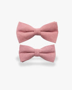 Noeud papillon père & fils | Rose Rose