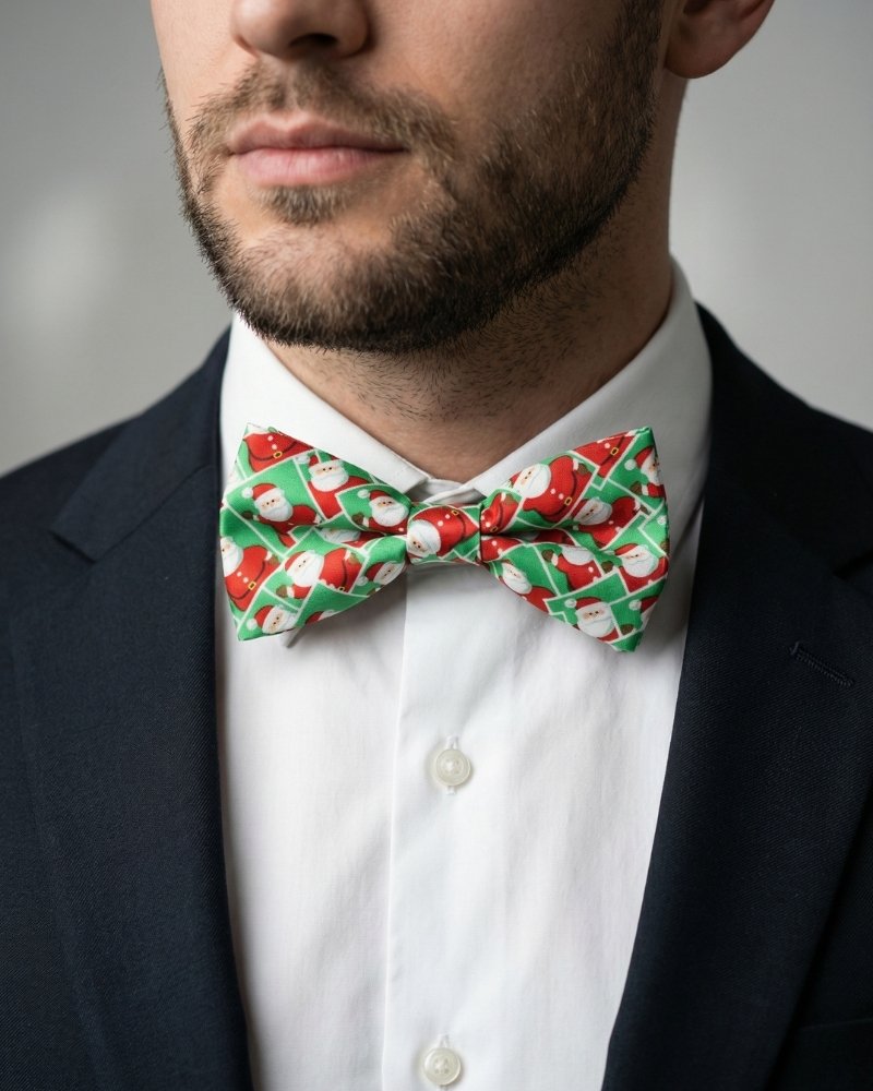 Noeud papillon noël | Père noël