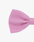 Noeud papillon à pois | Rose poudré Rose