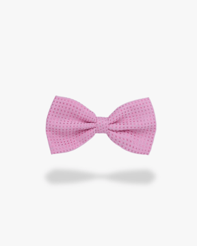 Noeud papillon à pois | Rose poudré Rose