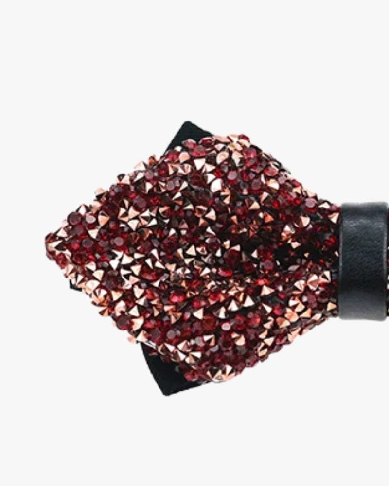 Noeud papillon paillette | Rouge & rose Rouge | Rose gold