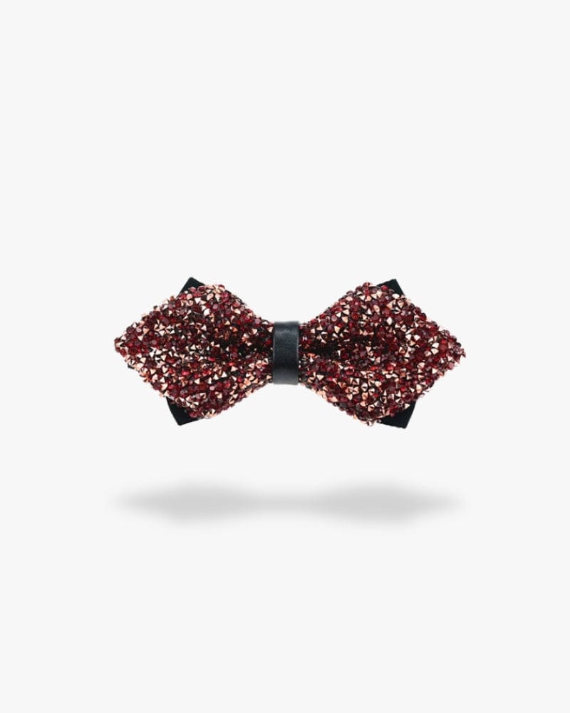 Noeud papillon paillette | Rouge & rose Rouge | Rose gold
