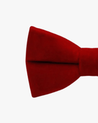 Noeud papillon velours | Rouge Rouge intense