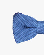 Noeud papillon tricot | Bleu Bleu