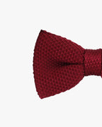 Noeud papillon tricot | Bordeaux Bordeaux