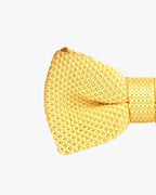 Noeud papillon tricot | Doré Jaune