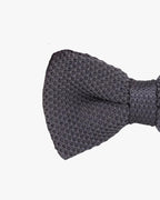 Noeud papillon tricot | Gris foncé Gris