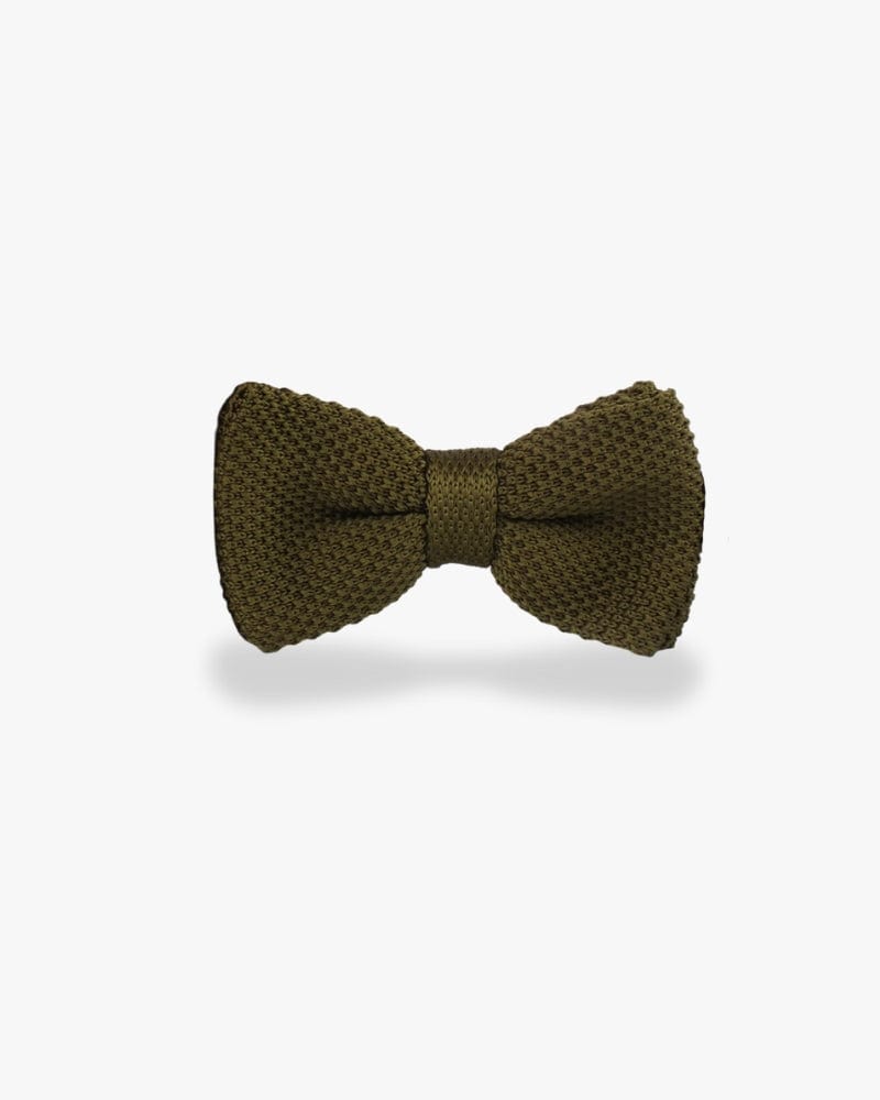 Noeud papillon tricot | Kaki Kaki