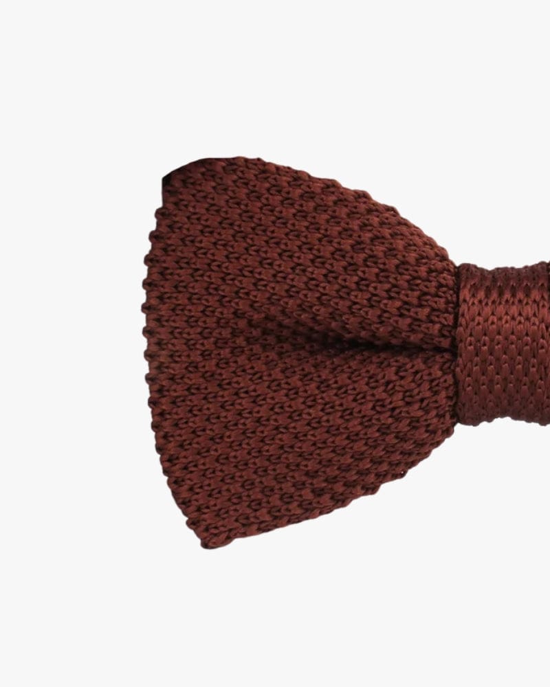 Noeud papillon tricot | Marron Marron