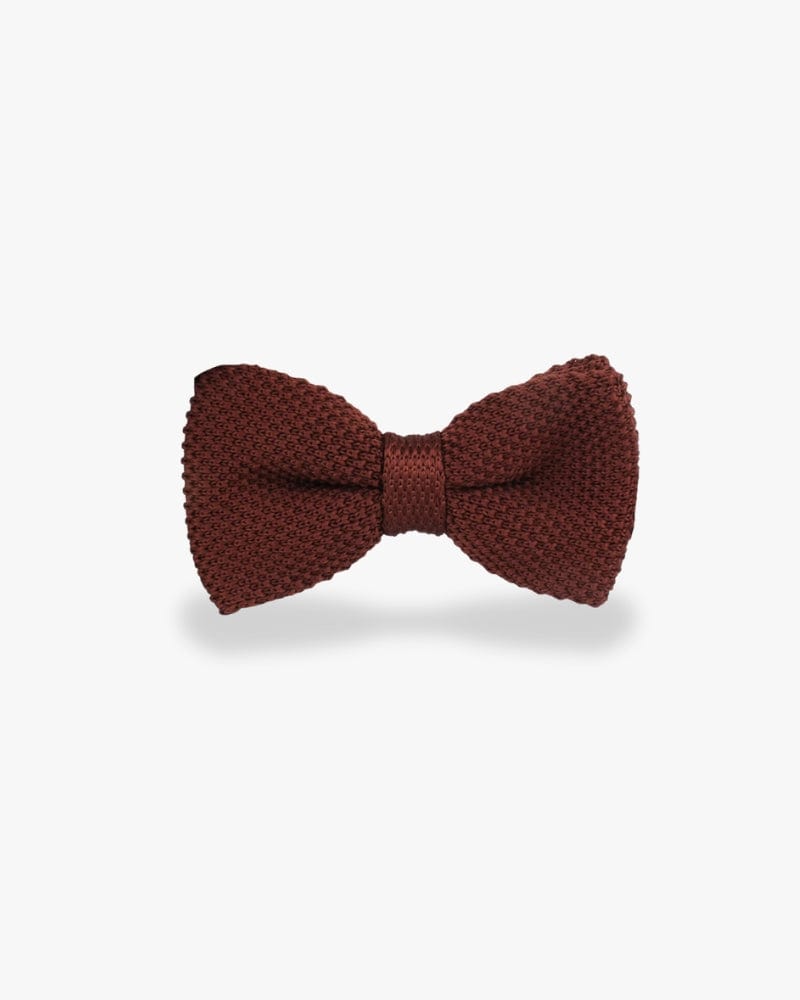 Noeud papillon tricot | Marron Marron