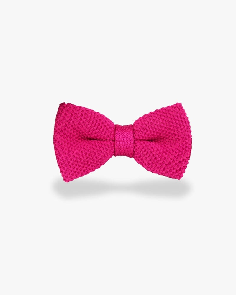 Noeud papillon tricot | Rose fushia Rose fushia