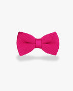 Noeud papillon tricot | Rose fushia Rose fushia