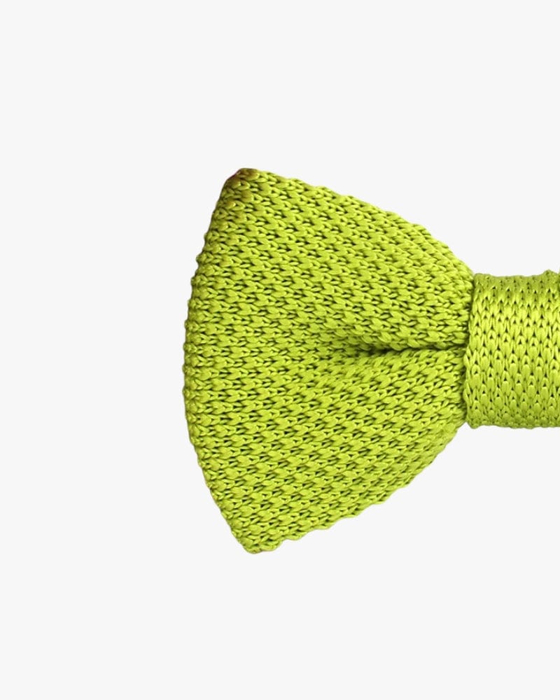 Noeud papillon tricot | Vert Vert