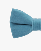 Noeud papillon velours | Bleu océan Bleu