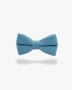 Noeud papillon velours | Bleu océan Bleu