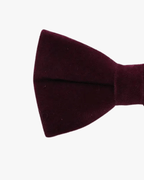 Noeud papillon velours | Bordeaux Bordeaux sombre