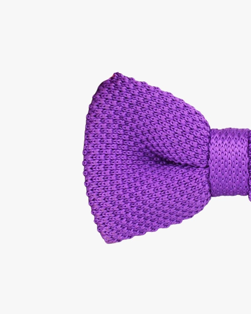 Noeud papillon tricot | Violet Violet