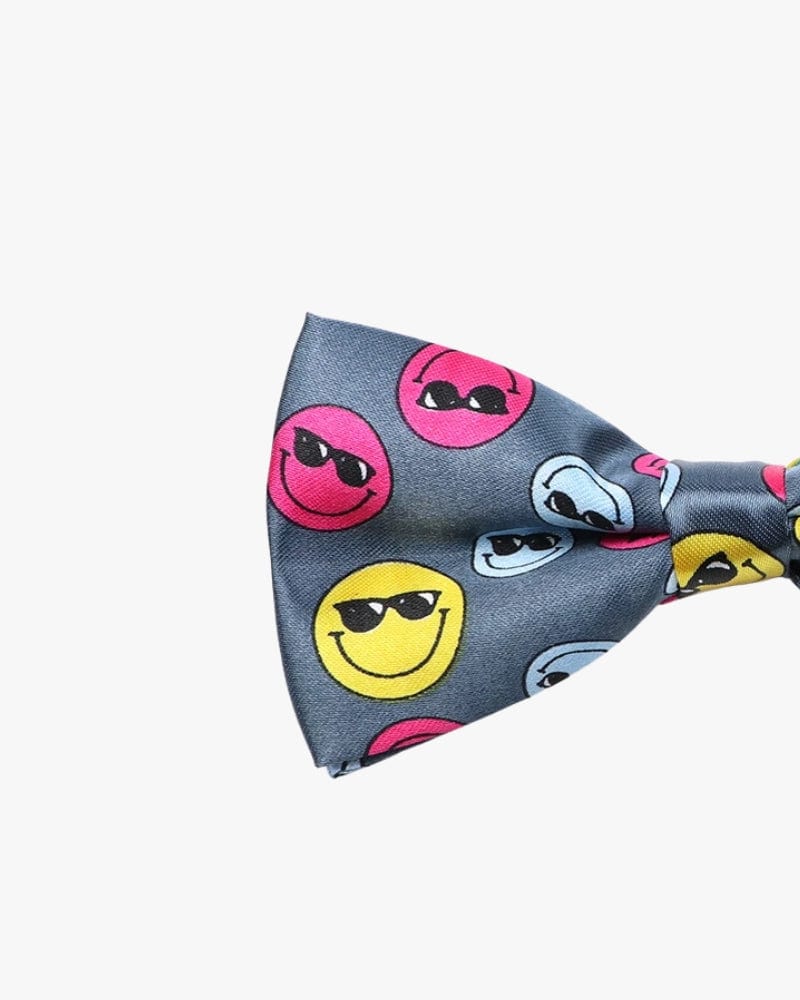 Noeud papillon | Smiley Gris